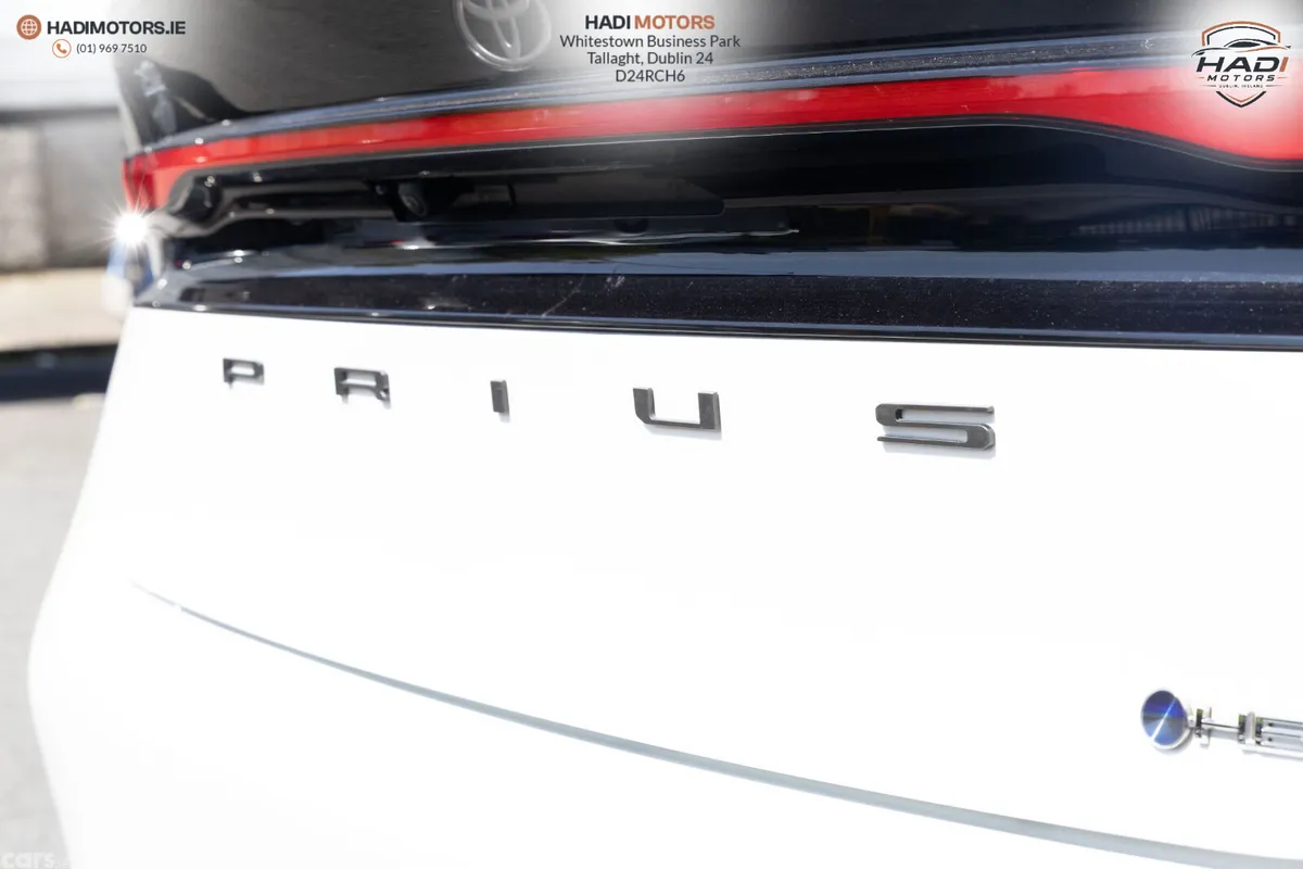 Toyota Prius Saloon, Petrol Hybrid, 2023, White
