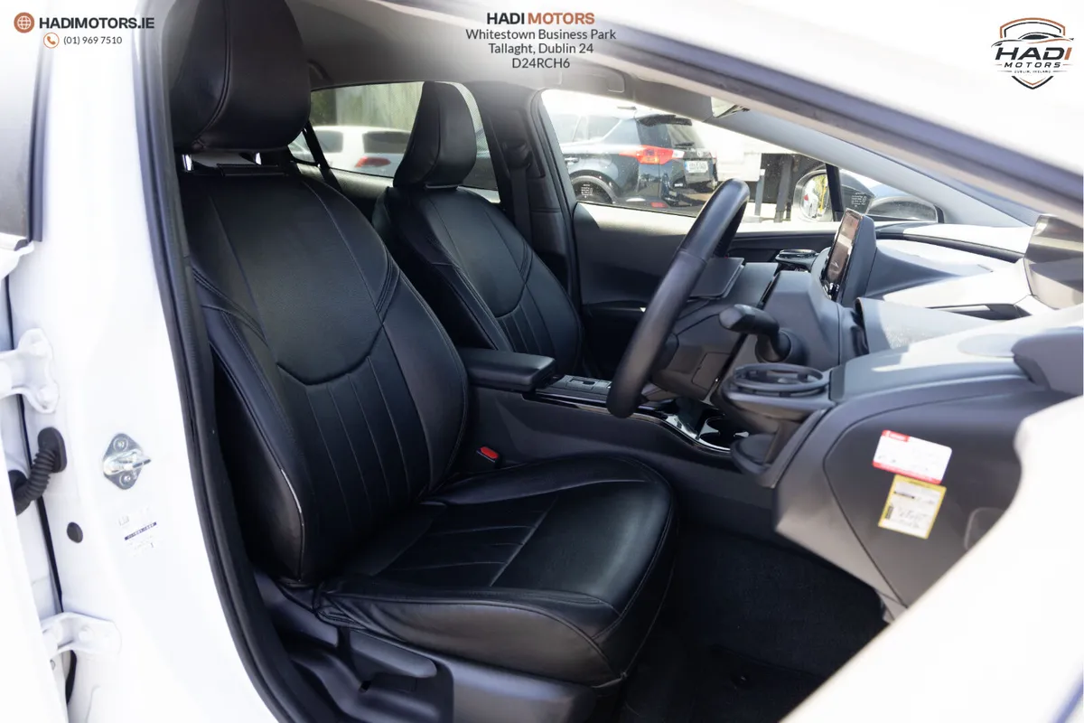 Toyota Prius Saloon, Petrol Hybrid, 2023, White