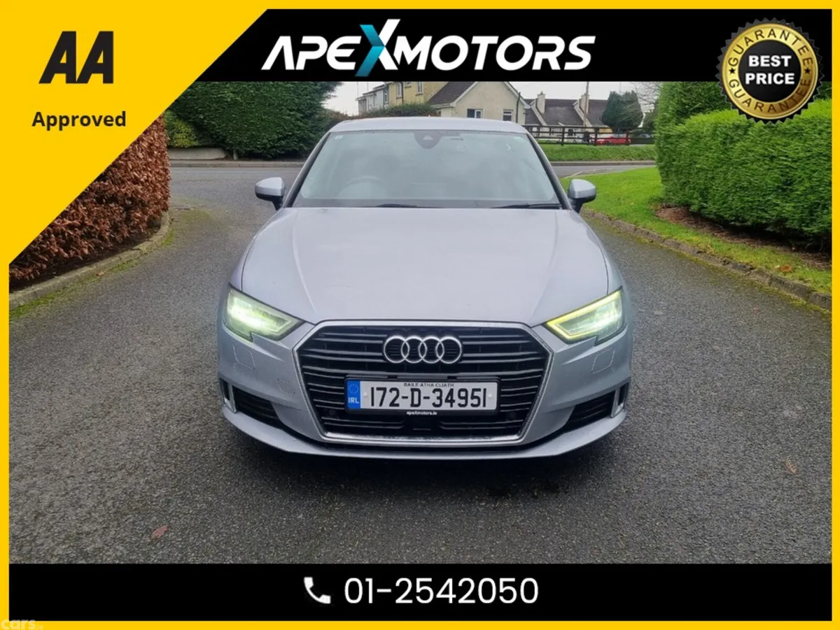 Audi A3 Hatchback, Petrol, 2017, Silver