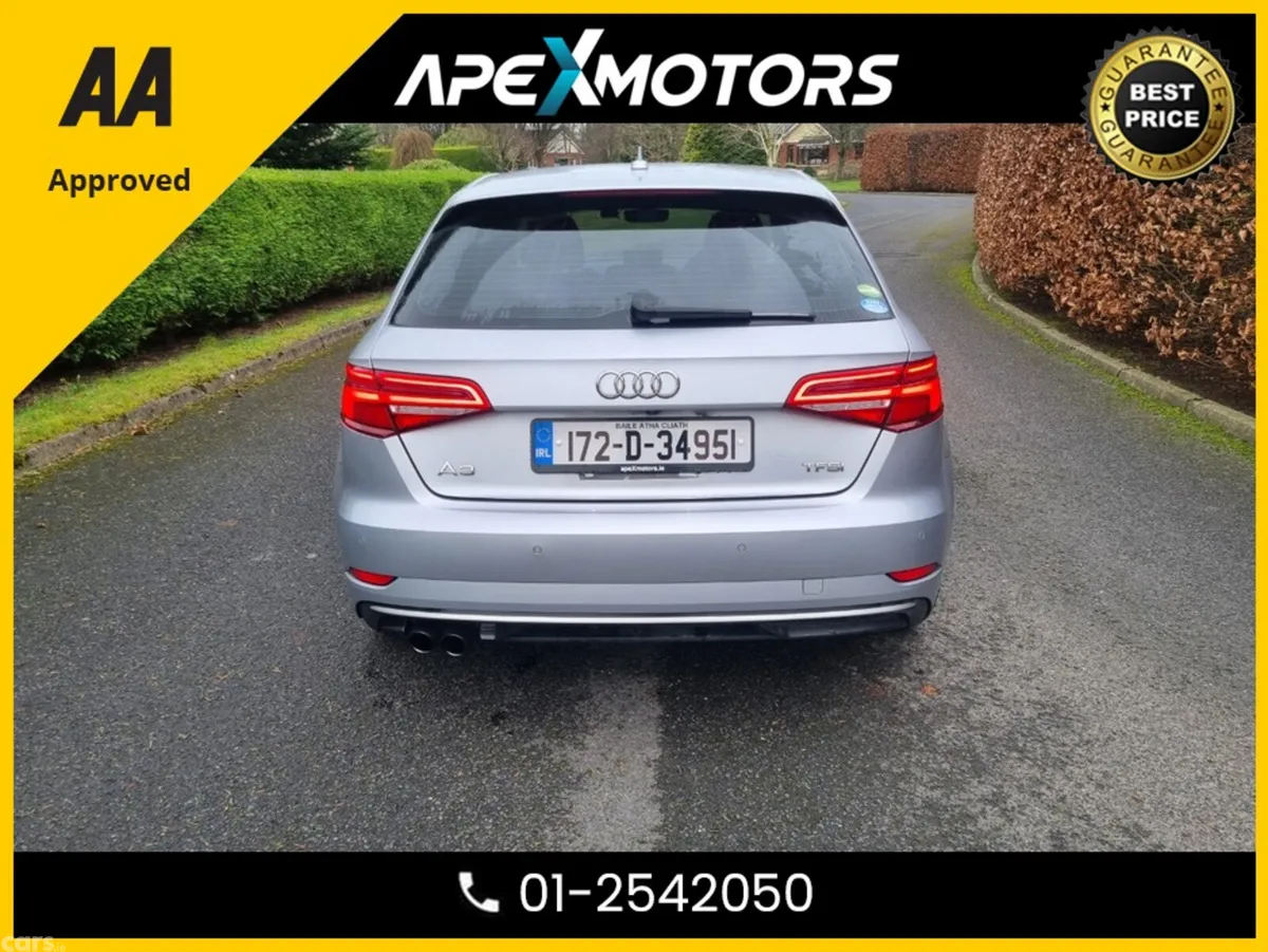 Audi A3 Hatchback, Petrol, 2017, Silver