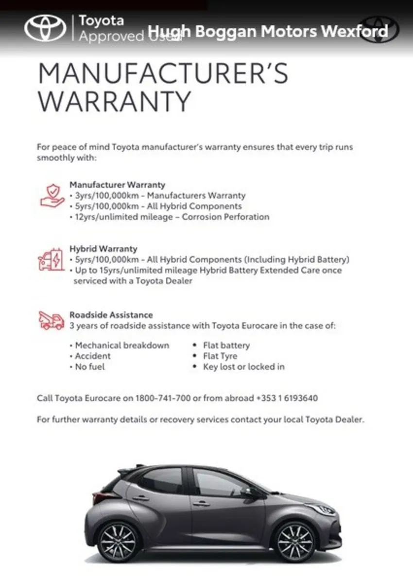 Toyota Yaris Hatchback, Petrol Hybrid, 2026, Blue
