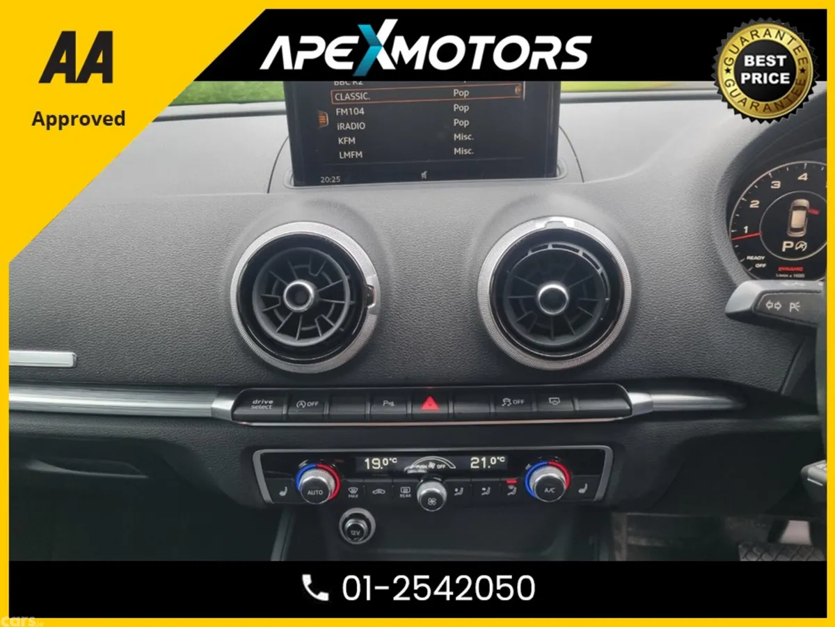 Audi A3 Hatchback, Petrol, 2017, Silver