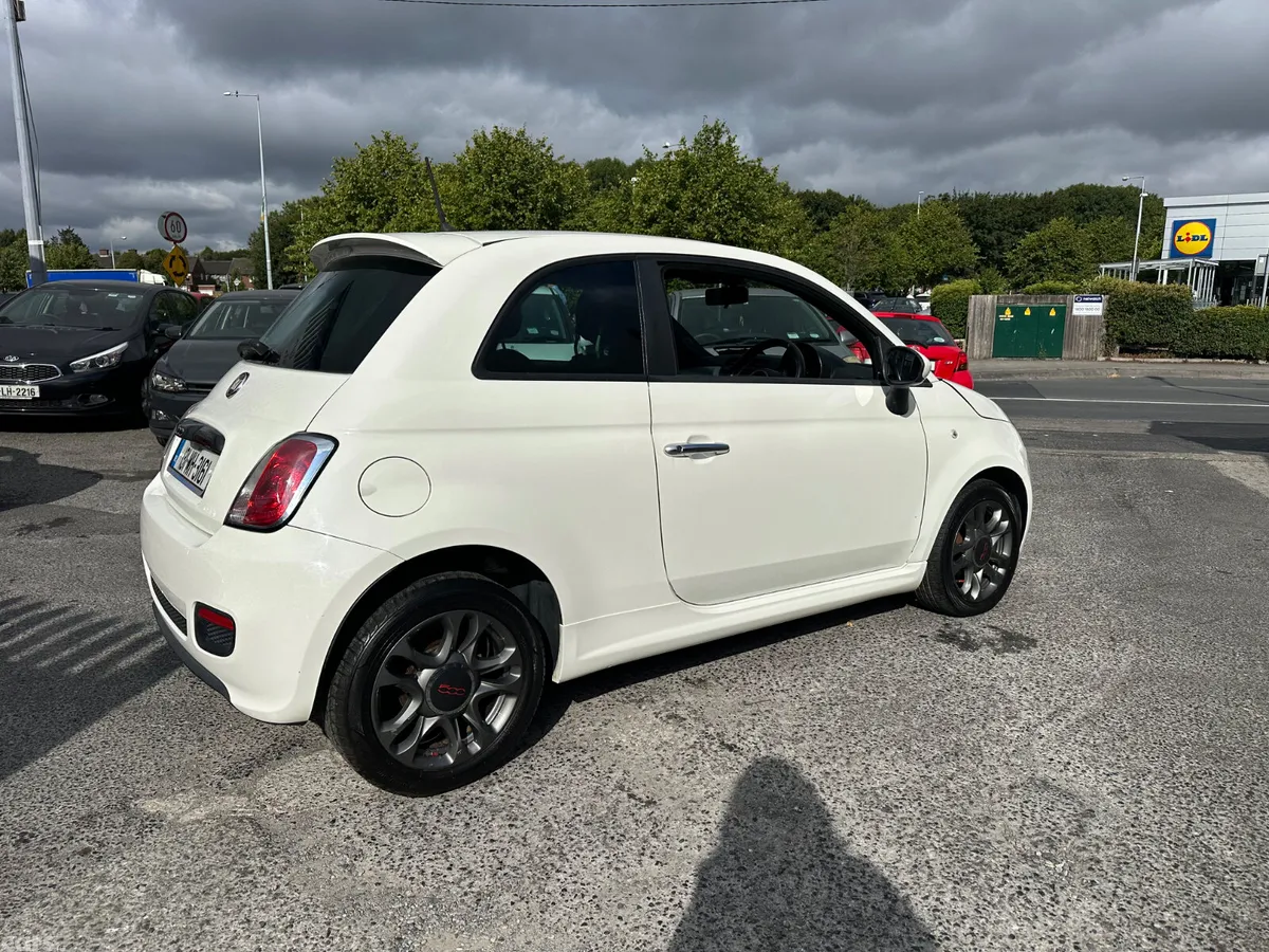 Fiat 500 Hatchback, Petrol, 2013, White