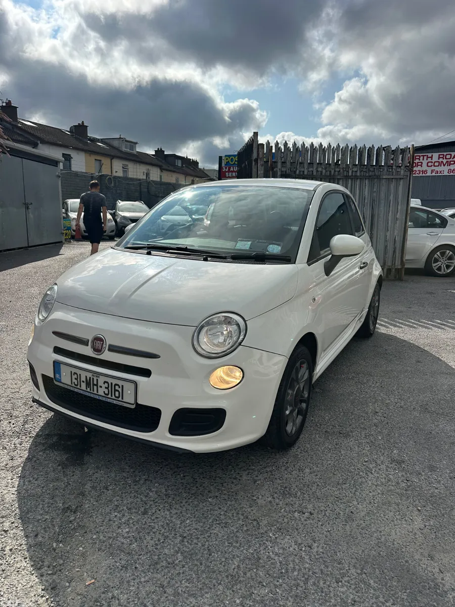 Fiat 500 Hatchback, Petrol, 2013, White