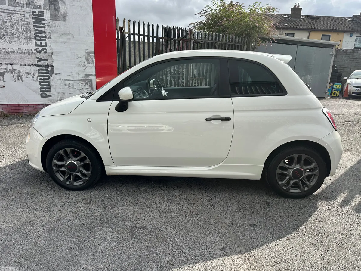 Fiat 500 Hatchback, Petrol, 2013, White