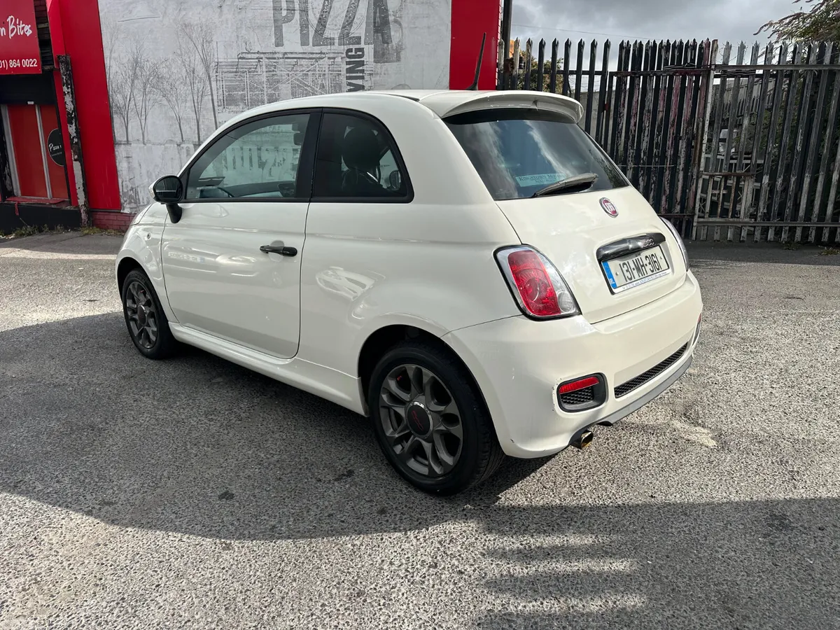 Fiat 500 Hatchback, Petrol, 2013, White