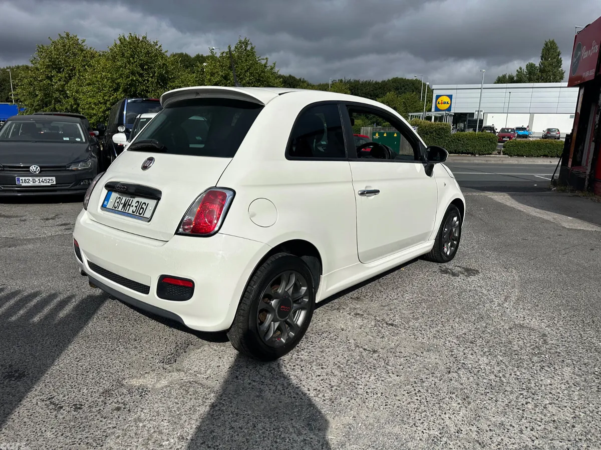 Fiat 500 Hatchback, Petrol, 2013, White