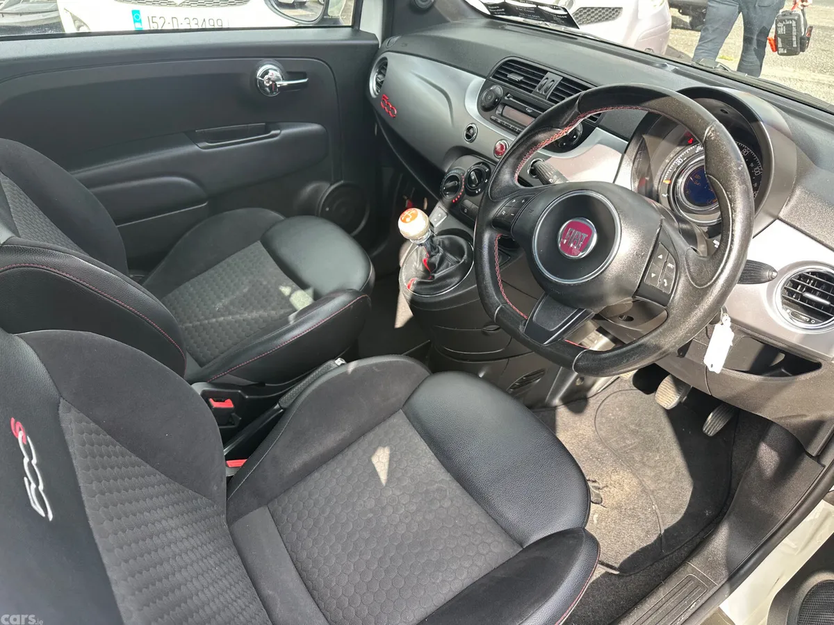 Fiat 500 Hatchback, Petrol, 2013, White