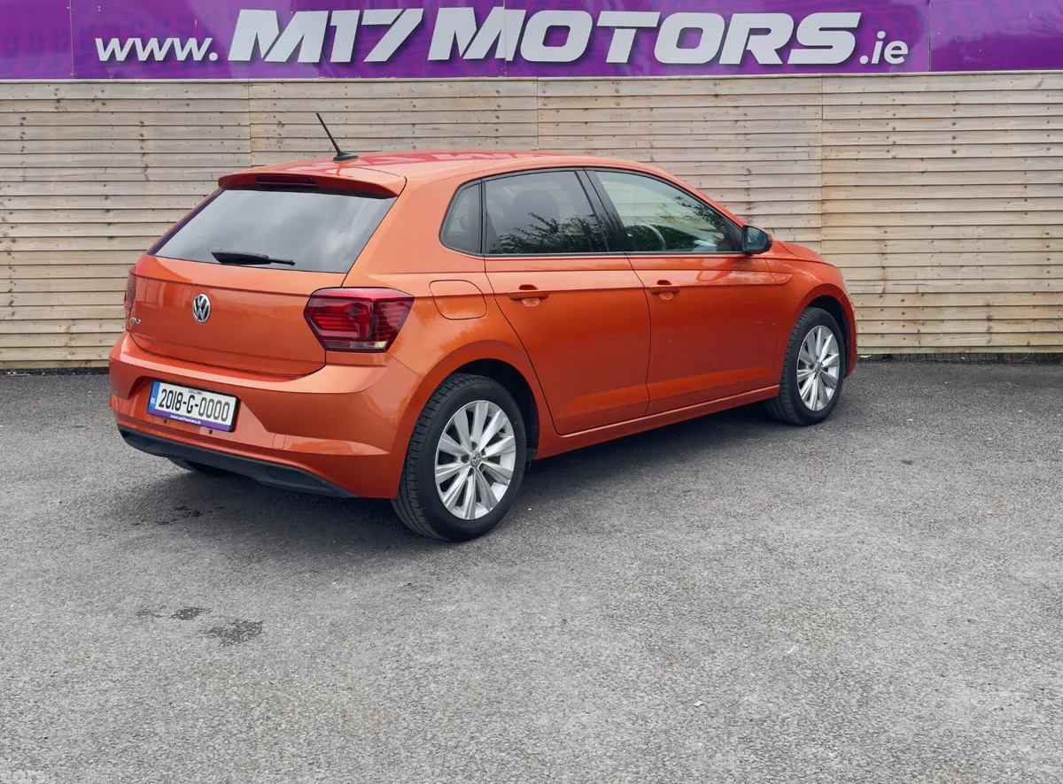 Volkswagen Polo Hatchback, Petrol, 2018, Orange