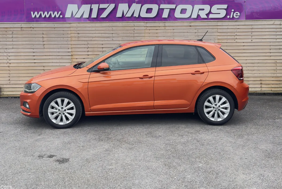 Volkswagen Polo Hatchback, Petrol, 2018, Orange