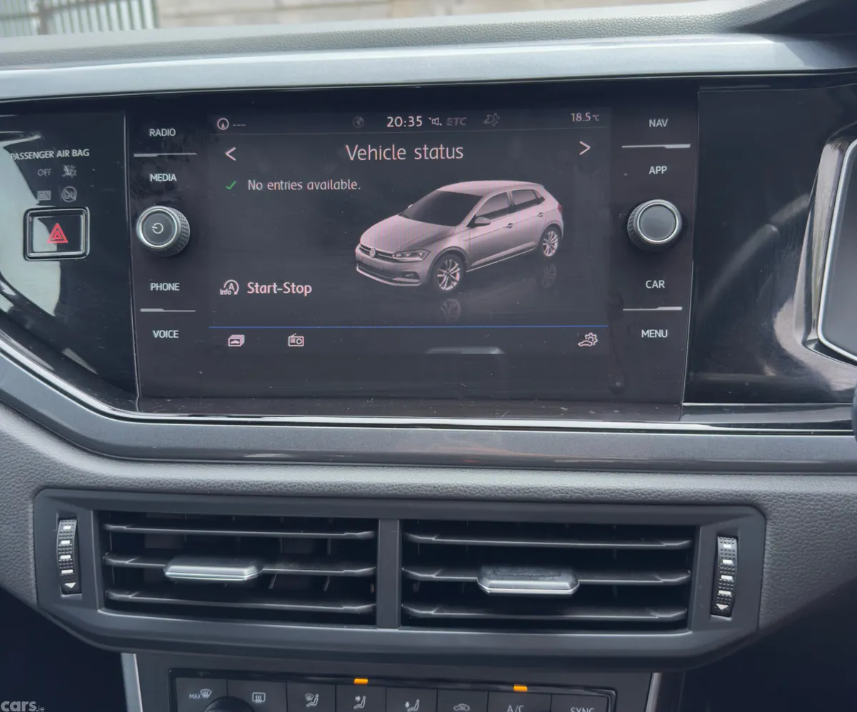 Volkswagen Polo Hatchback, Petrol, 2018, Orange