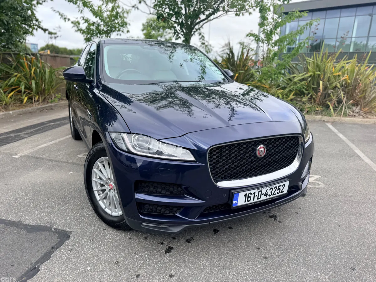 Jaguar F-Pace SUV, Diesel, 2016, Blue