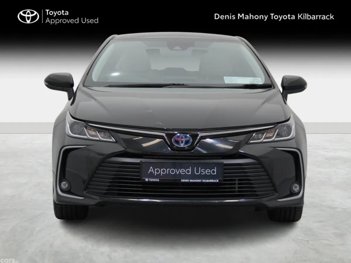 Toyota Corolla Saloon, Petrol Hybrid, 2021, Black