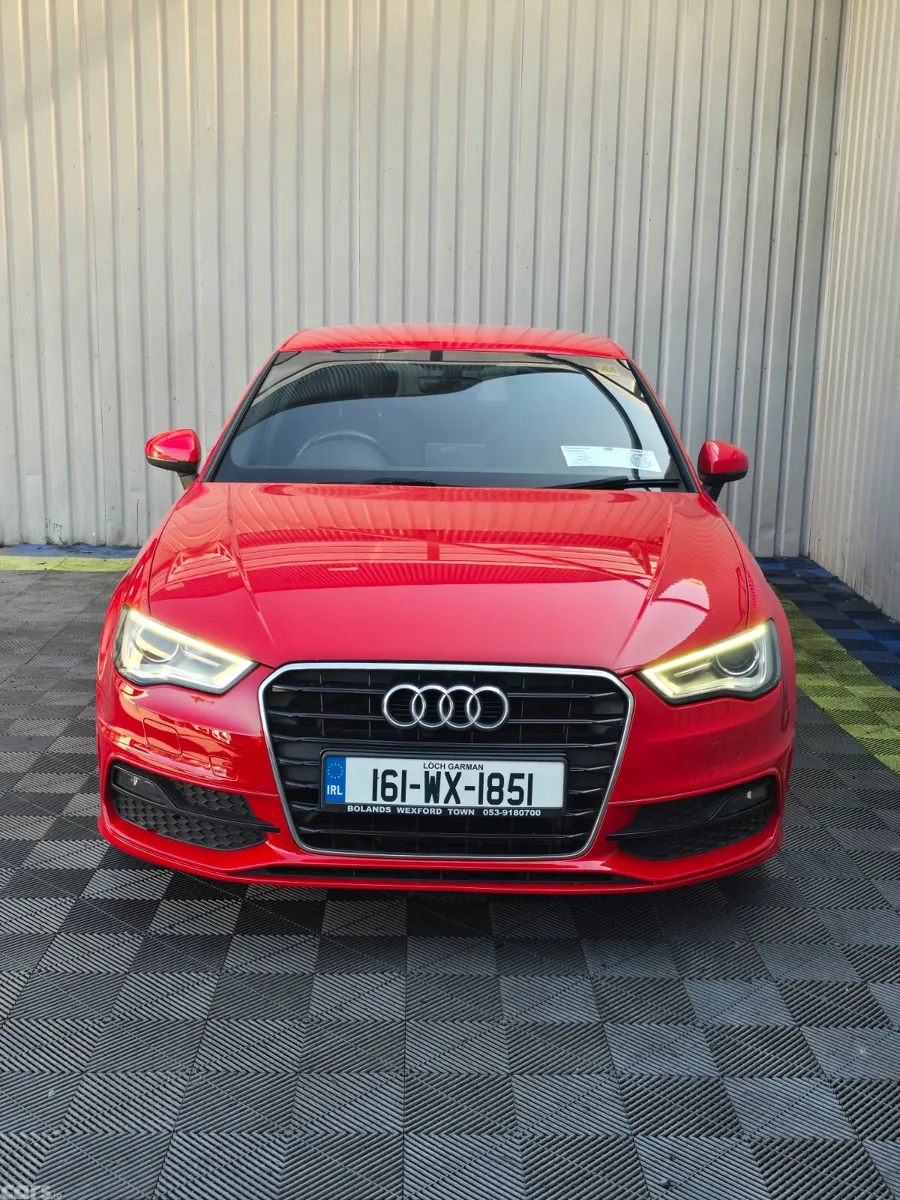 Audi A3 Hatchback, Diesel, 2016, Red