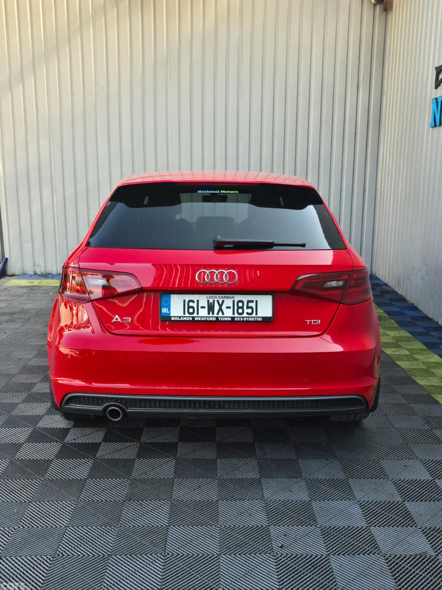 Audi A3 Hatchback, Diesel, 2016, Red