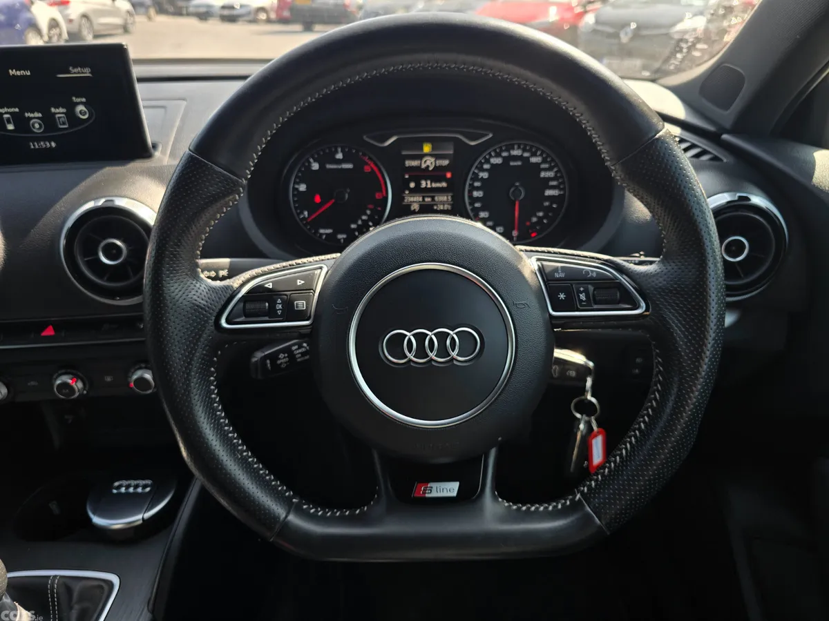 Audi A3 Hatchback, Diesel, 2016, Red