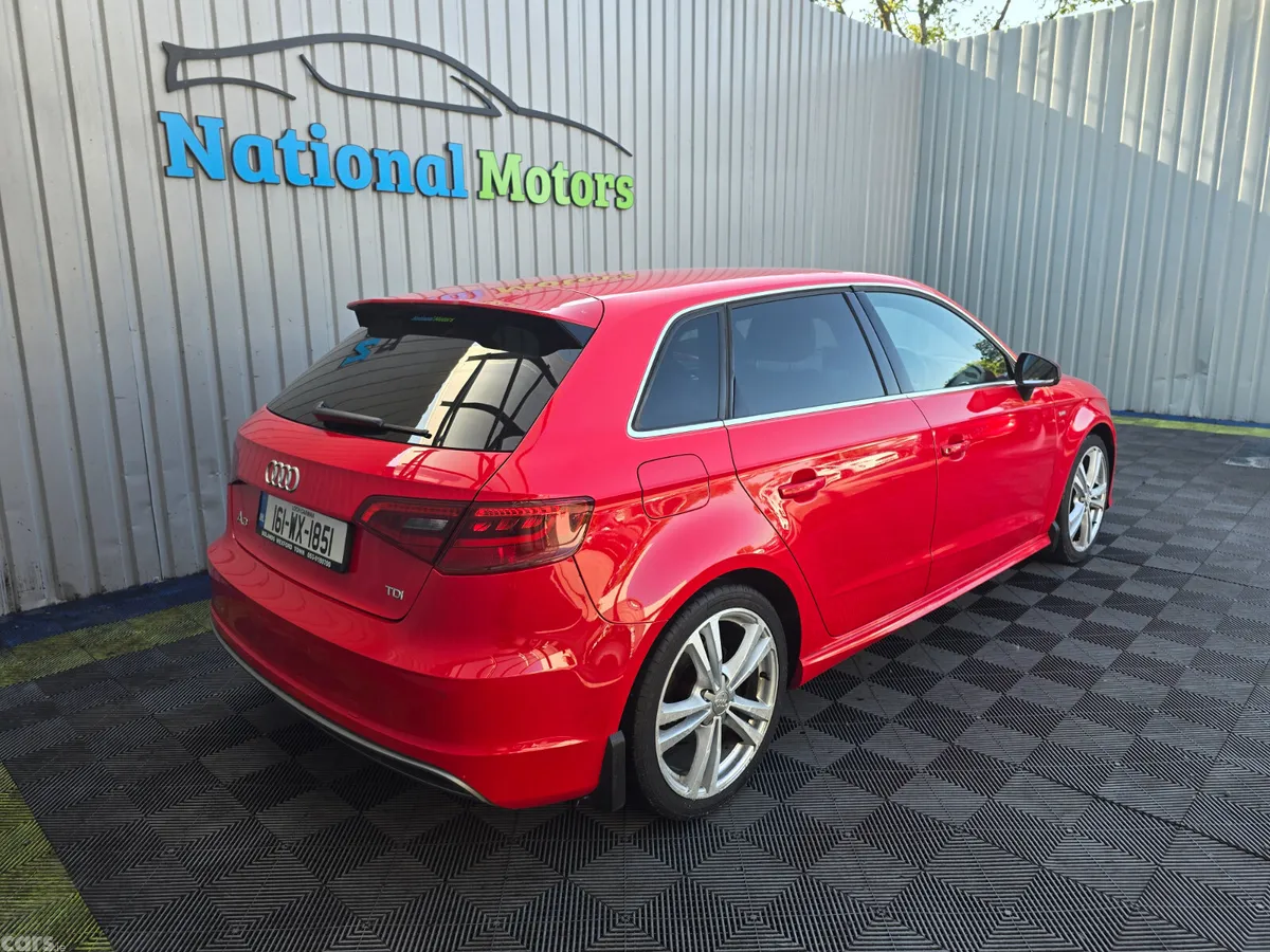 Audi A3 Hatchback, Diesel, 2016, Red
