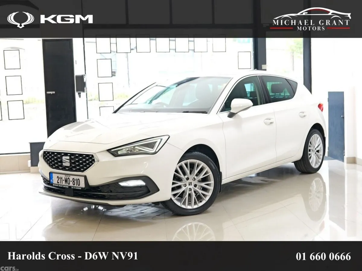 SEAT Leon Hatchback, Diesel, 2021, White