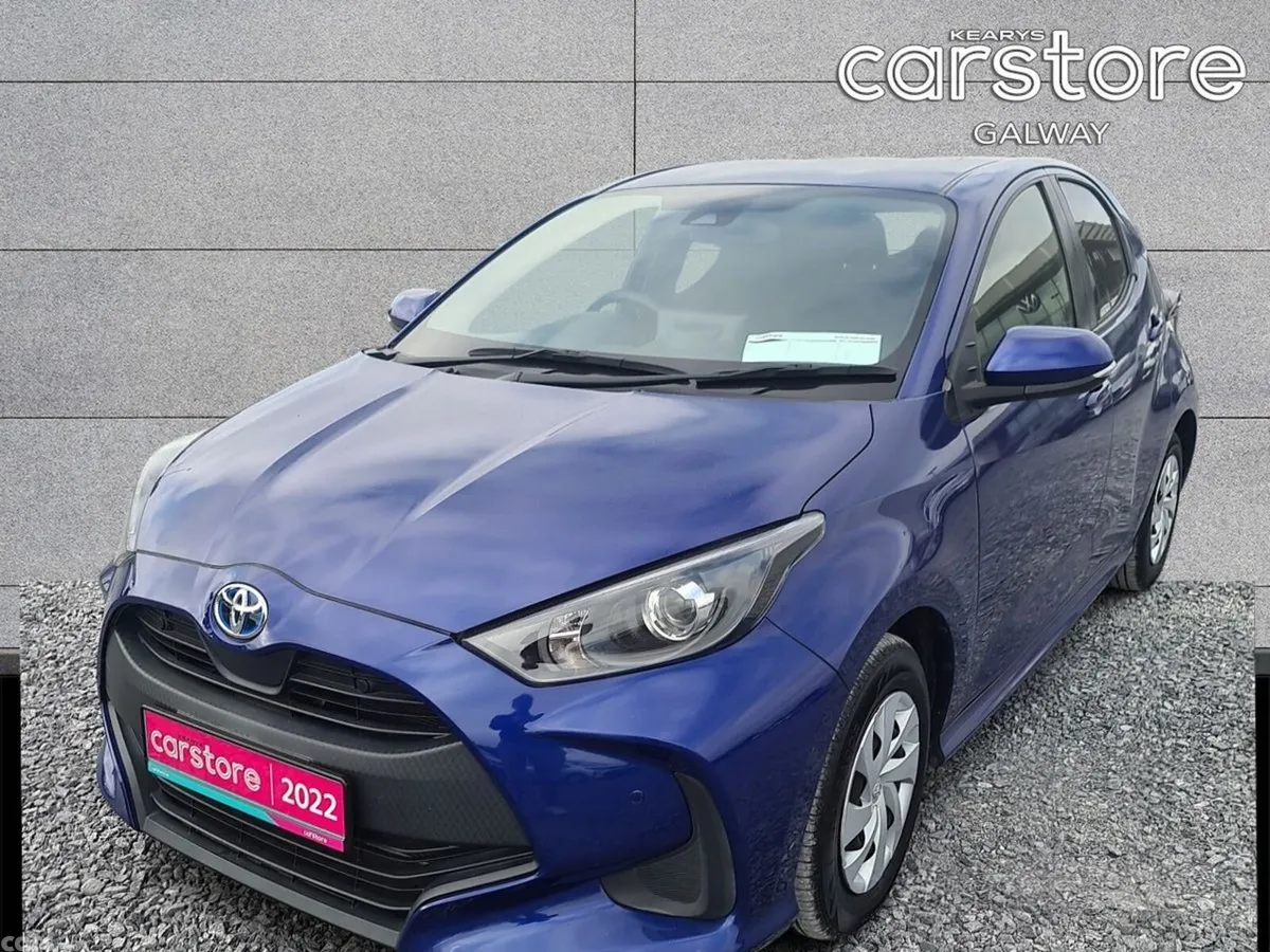 Toyota Yaris Hatchback, Petrol Hybrid, 2022, Blue