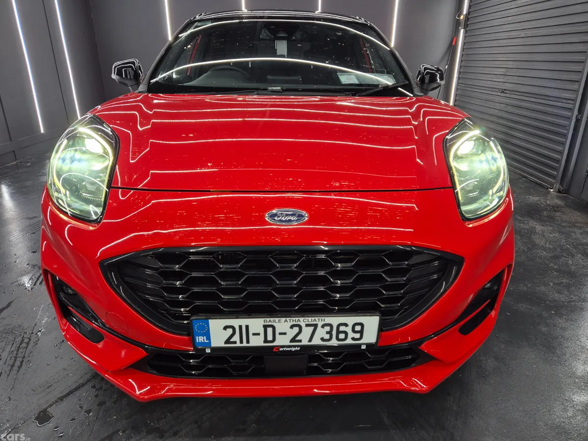 Ford Puma MPV, Petrol Hybrid, 2021, Red