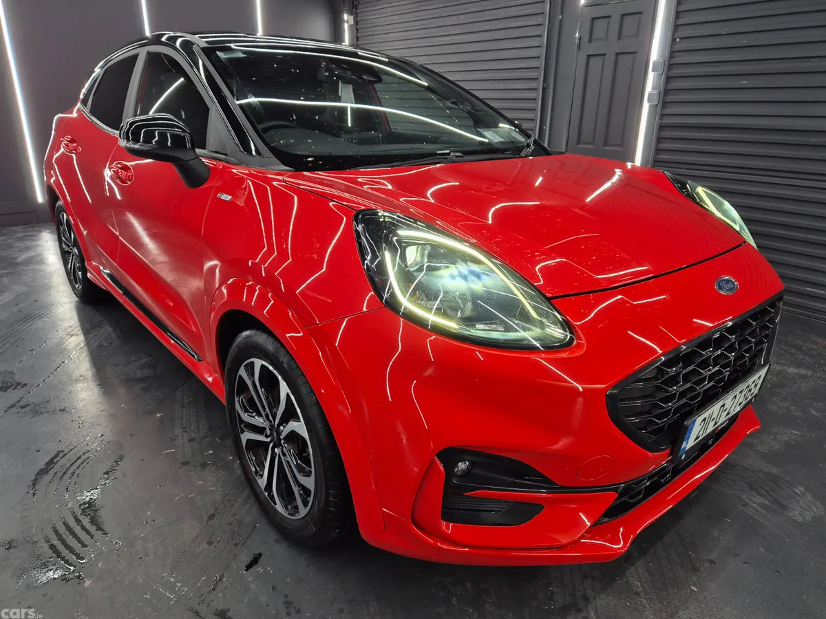 Ford Puma MPV, Petrol Hybrid, 2021, Red