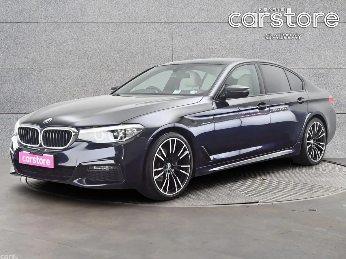 BMW 5-Series Saloon, Diesel, 2019, Black