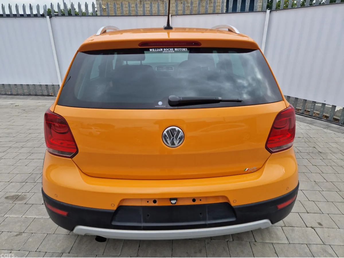 Volkswagen Polo Hatchback, Petrol, 2014, Orange