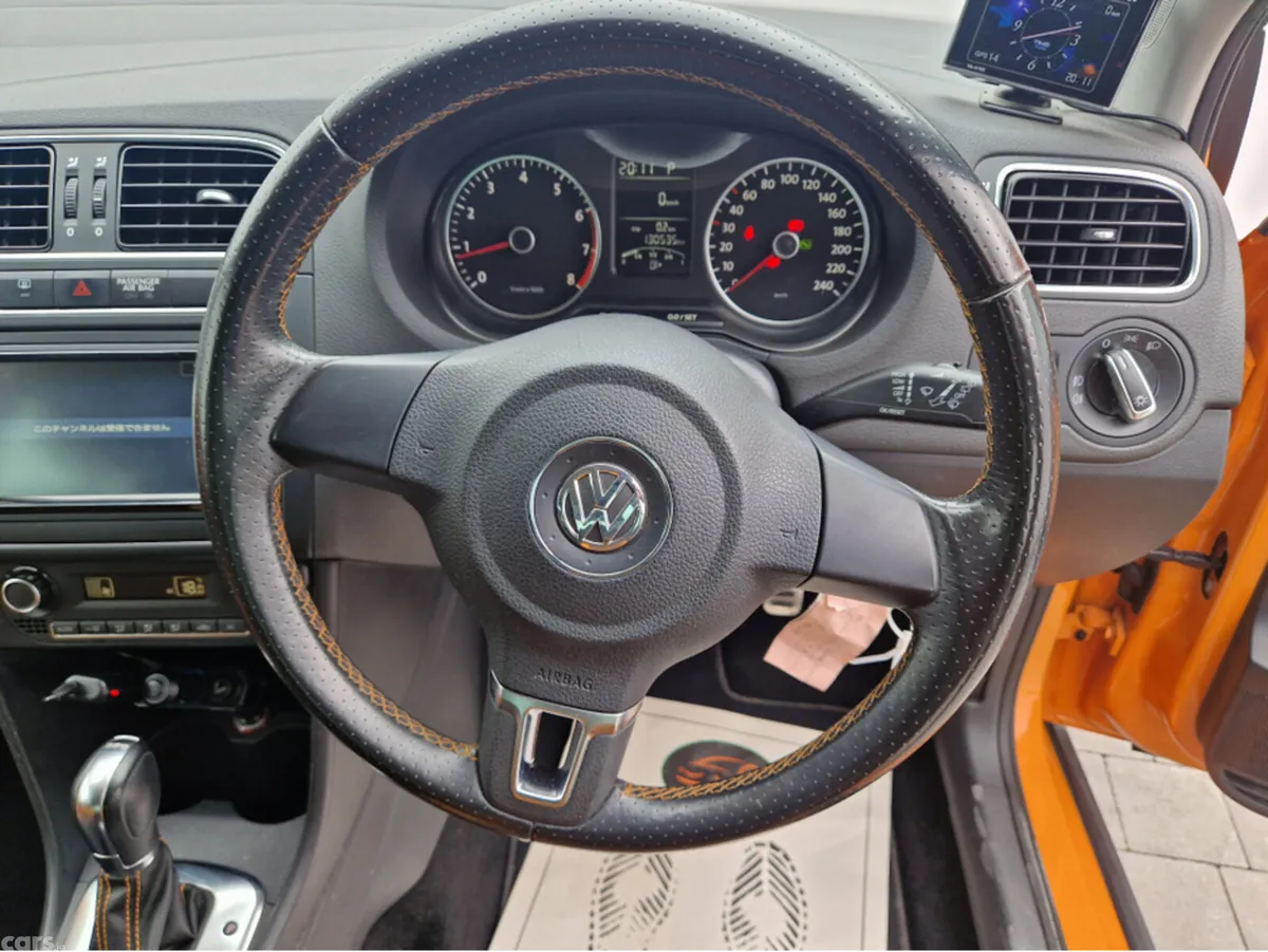 Volkswagen Polo Hatchback, Petrol, 2014, Orange