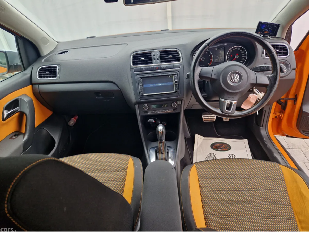 Volkswagen Polo Hatchback, Petrol, 2014, Orange