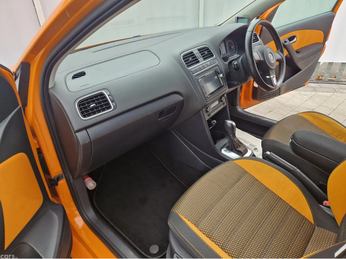 Volkswagen Polo Hatchback, Petrol, 2014, Orange