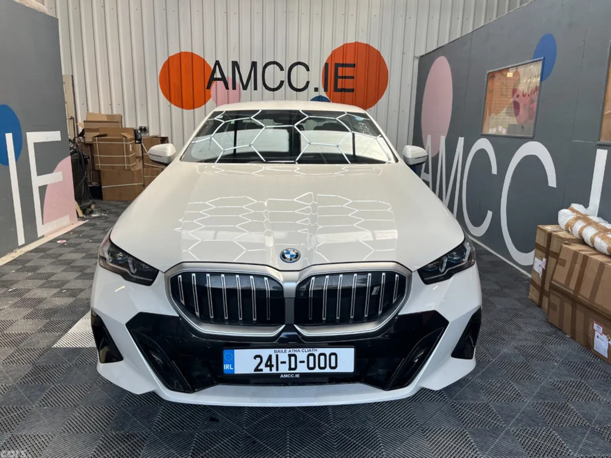 BMW i5 Saloon, Electric, 2024, White
