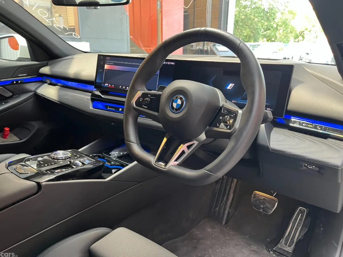 BMW i5 Saloon, Electric, 2024, White
