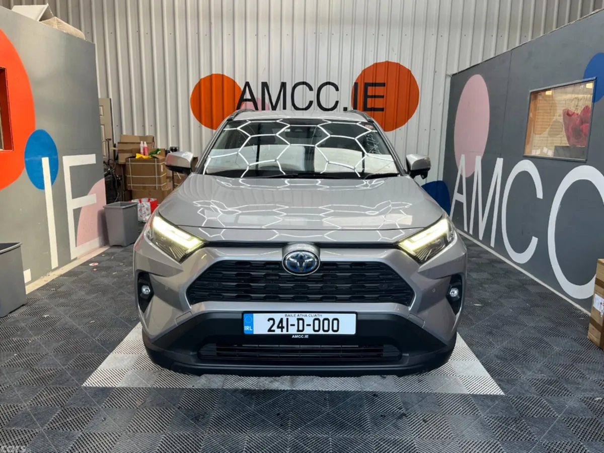 Toyota RAV4 SUV, Petrol Hybrid, 2023, Silver