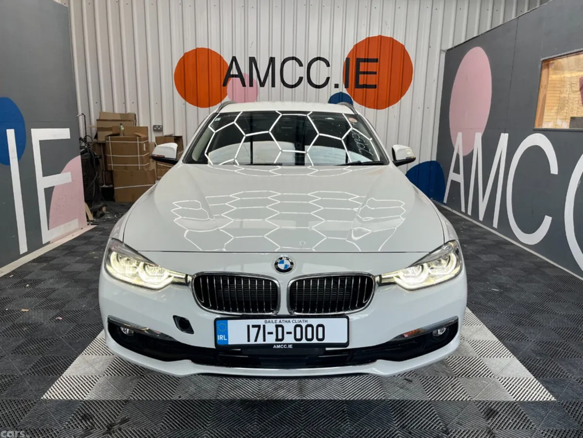 BMW 3-Series Estate, Diesel, 2017, White