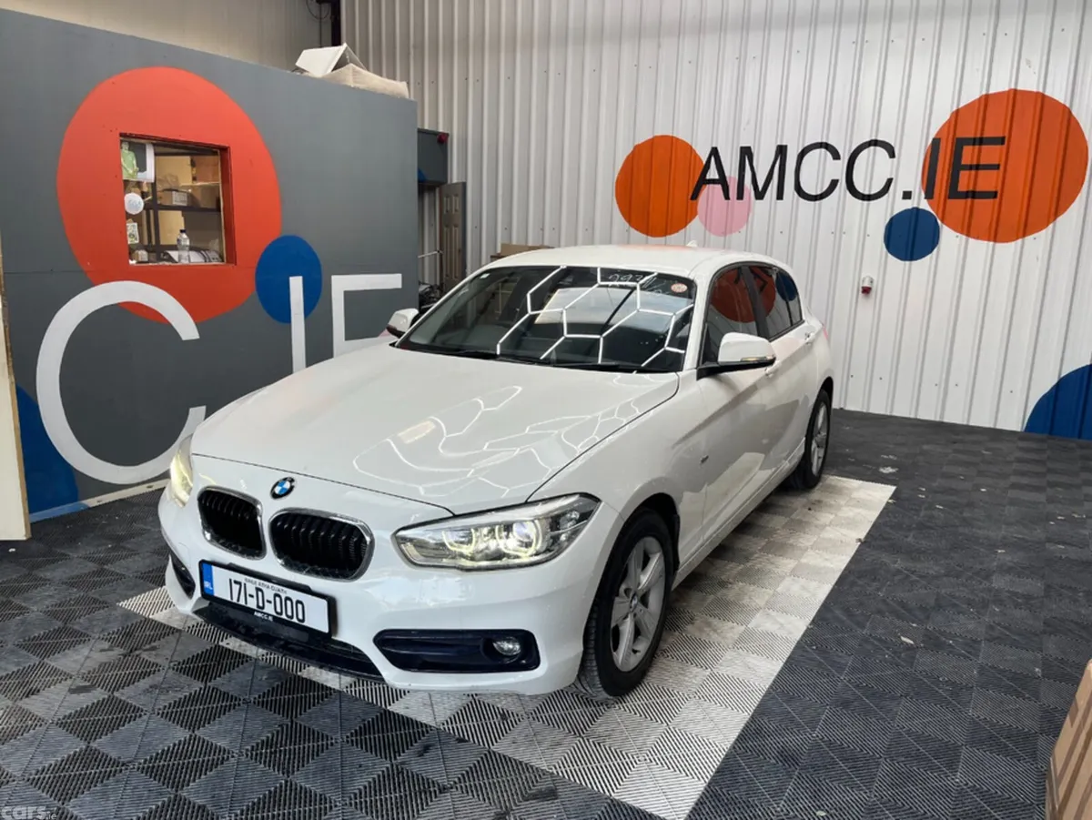 BMW 1-Series Hatchback, Diesel, 2017, White