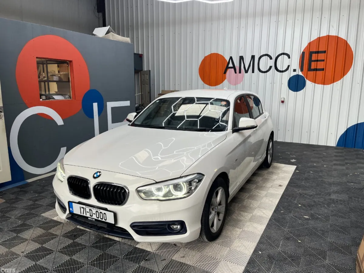 BMW 1-Series Hatchback, Diesel, 2017, White