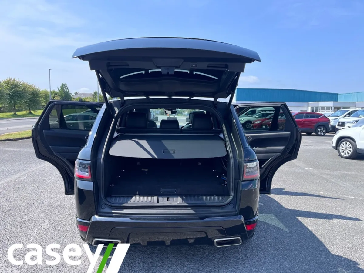 Land Rover Range Rover Sport Estate, Petrol Hybrid, 2021, Black