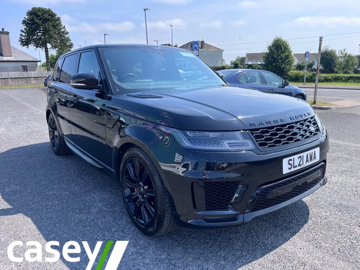 Land Rover Range Rover Sport Estate, Petrol Hybrid, 2021, Black