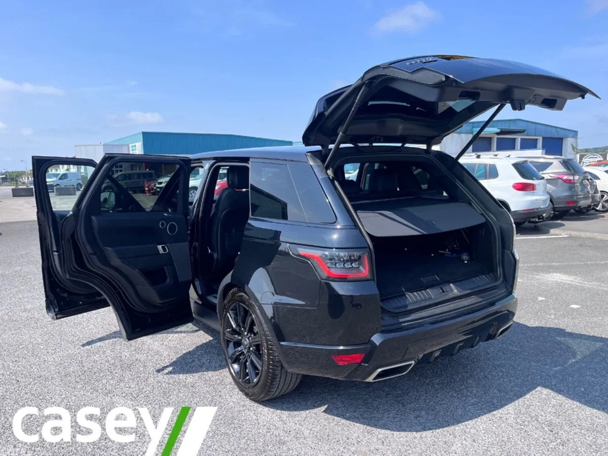Land Rover Range Rover Sport Estate, Petrol Hybrid, 2021, Black