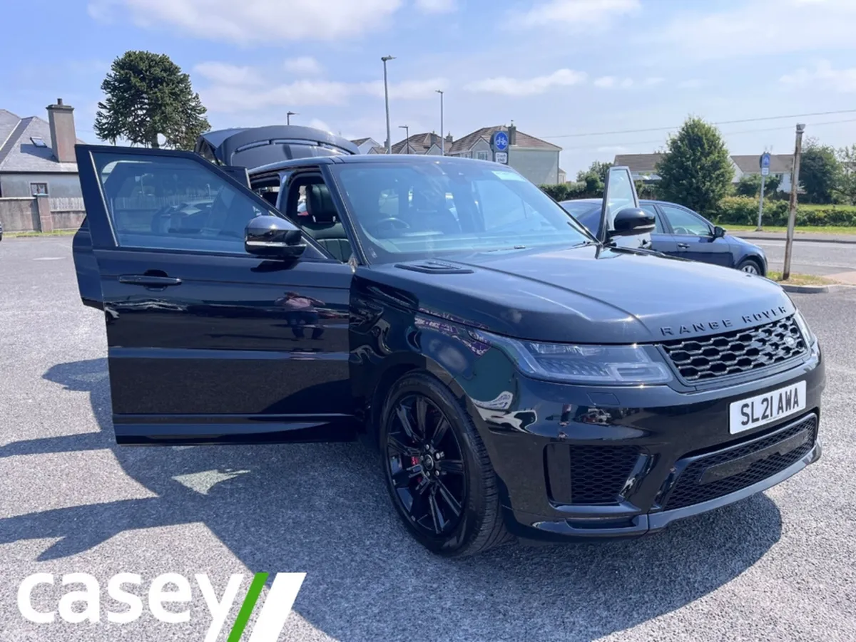 Land Rover Range Rover Sport Estate, Petrol Hybrid, 2021, Black