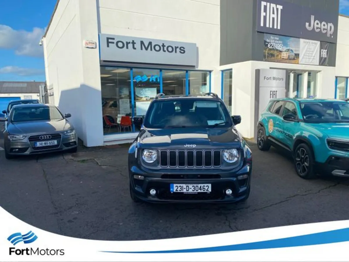 Jeep Renegade SUV, Petrol Hybrid, 2023, Grey