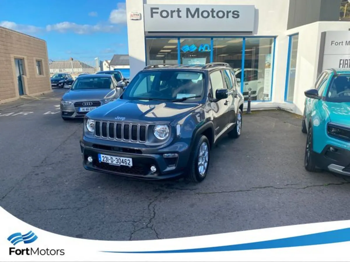 Jeep Renegade SUV, Petrol Hybrid, 2023, Grey
