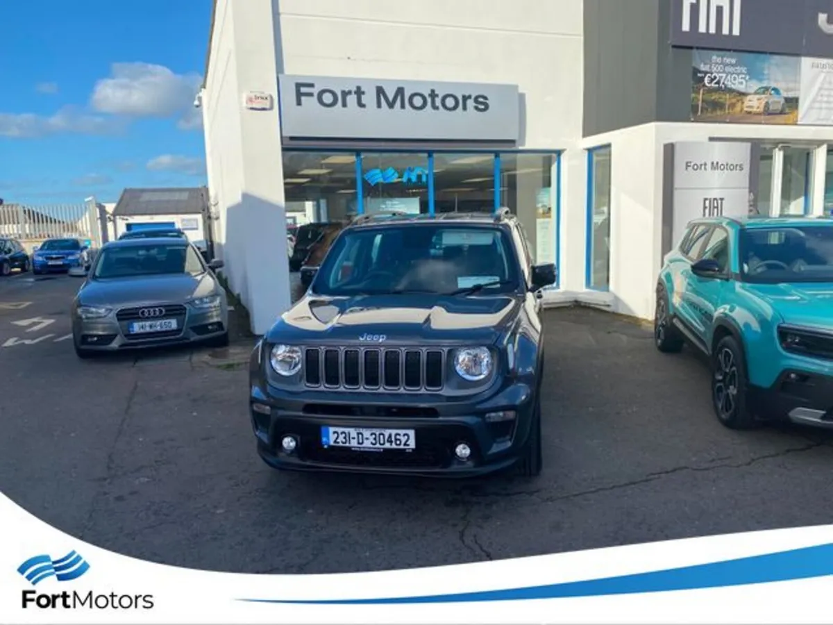 Jeep Renegade SUV, Petrol Hybrid, 2023, Grey
