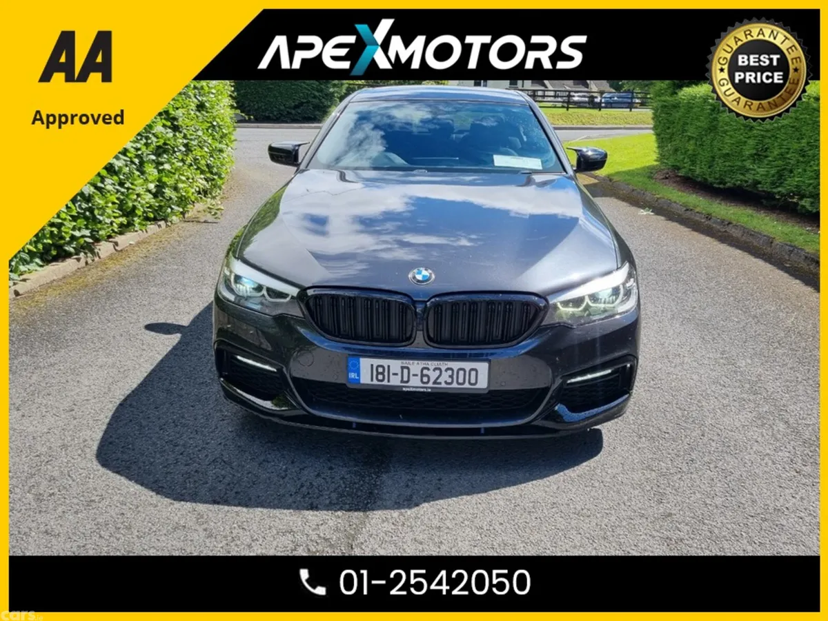 BMW 5-Series Saloon, Diesel, 2018, Grey