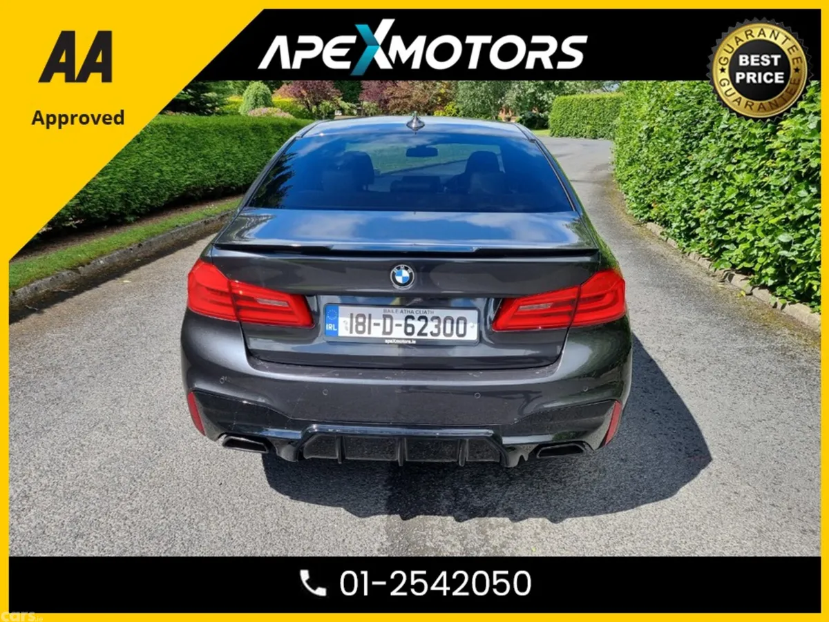 BMW 5-Series Saloon, Diesel, 2018, Grey
