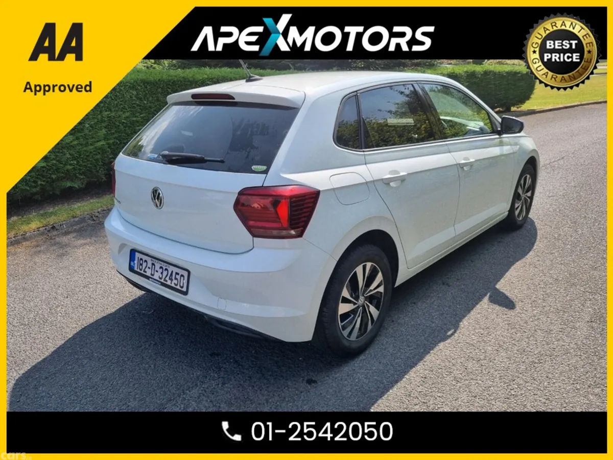 Volkswagen Polo Hatchback, Petrol, 2019, White