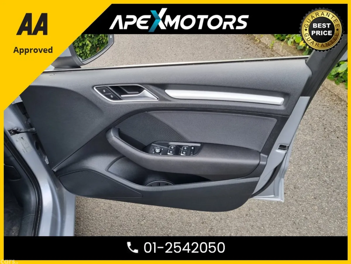 Audi A3 Saloon, Petrol, 2015, Silver