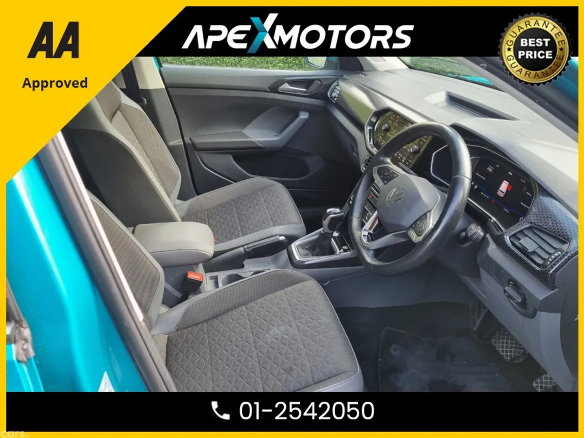 Volkswagen T-Cross SUV, Petrol, 2021, Blue
