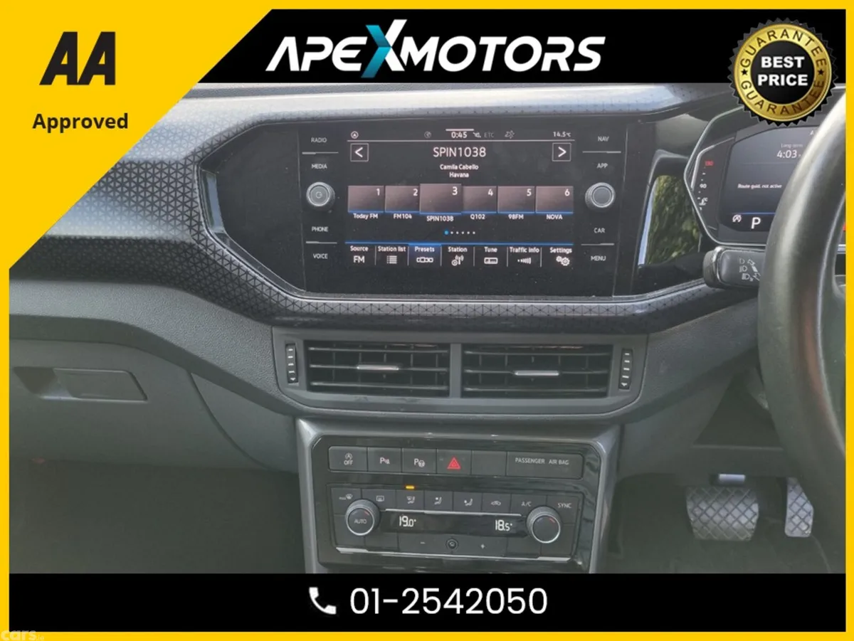 Volkswagen T-Cross SUV, Petrol, 2021, Blue