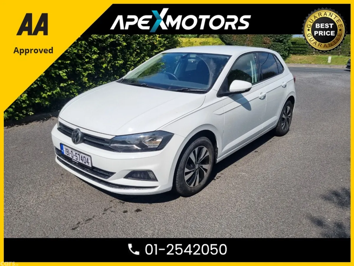 Volkswagen Polo Hatchback, Petrol, 2019, White